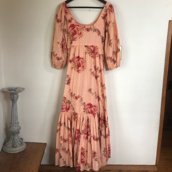 LoveShackFancy Colby Dress in Pink Lemonade NWT 0 - Picture 16 of 16